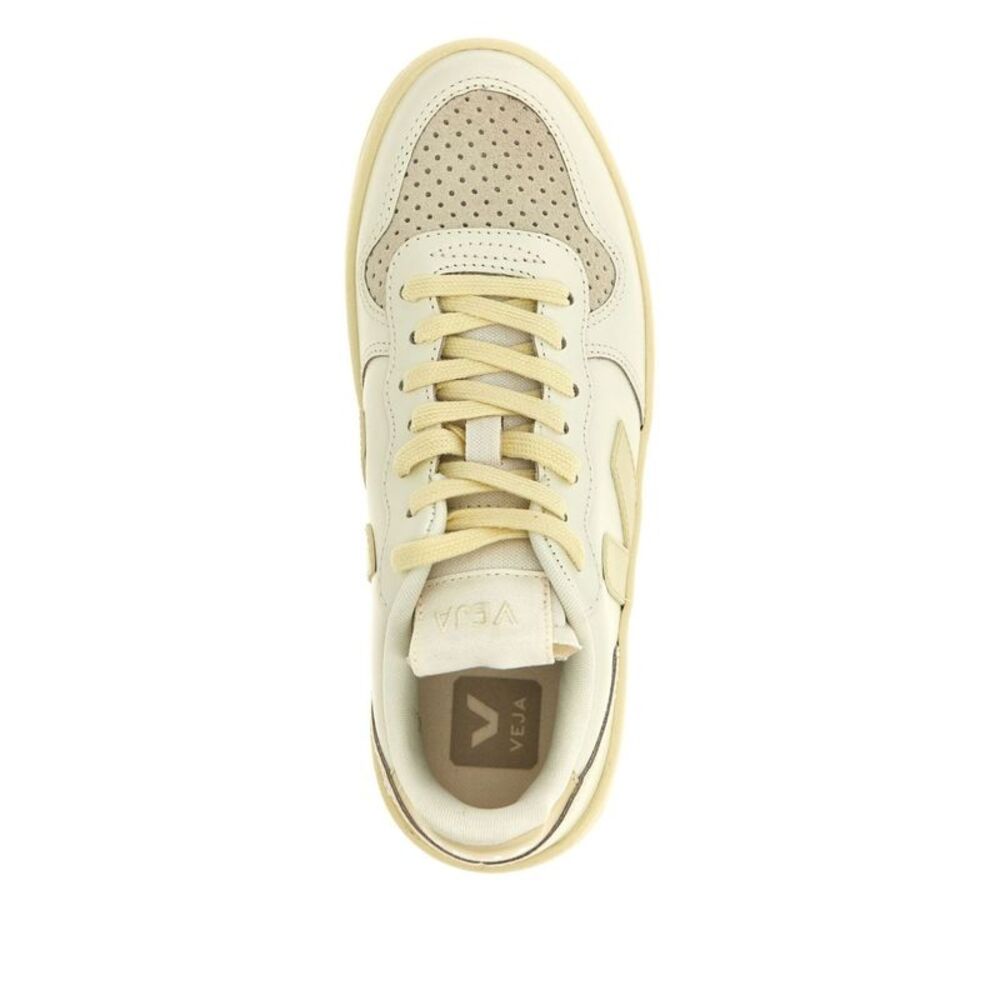 Veja Women V-10 Leather Sneakers - Picture 2 of 4
